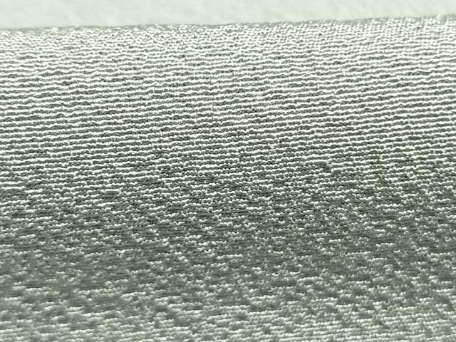 平和屋着物●上質な色無地　千草鼠色　正絹　逸品　AABM4090fy