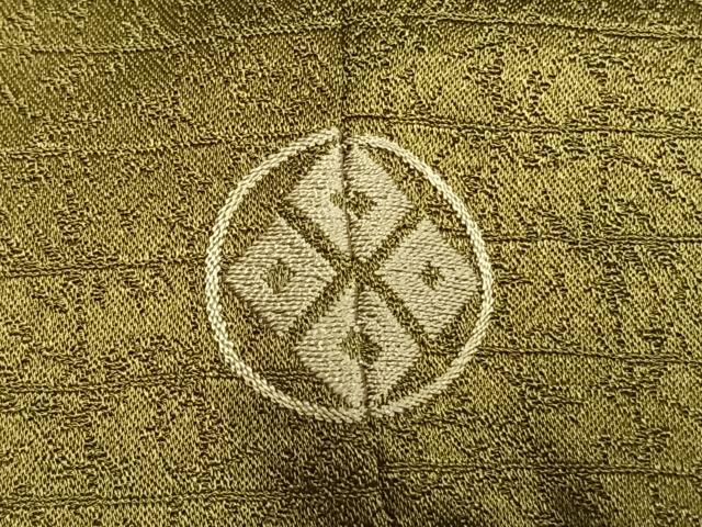 平和屋着物●訪問着　地紙花鳥文　暈し染め　金彩　正絹　逸品　AABM4098fy
