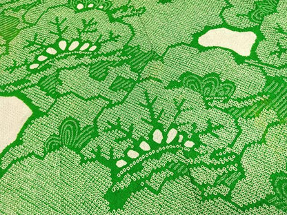 平和屋着物●豪華振袖　総絞り　松　正絹　逸品　AABM4120fy