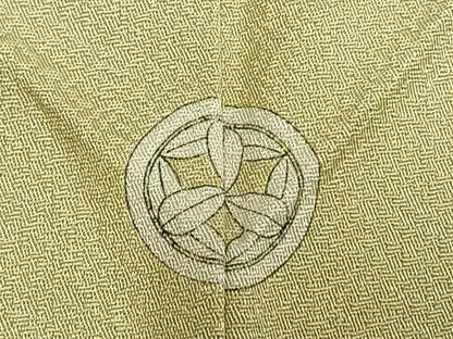 平和屋着物●訪問着　飛鶴風景松文　暈し染め　金彩　正絹　逸品　AABM4136fy