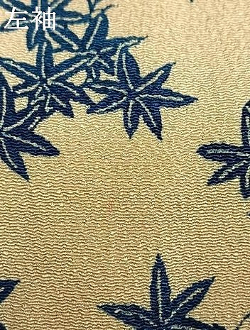 平和屋着物●訪問着　型染め　松竹梅　鬼しぼ縮緬　正絹　逸品　AABM4153fy