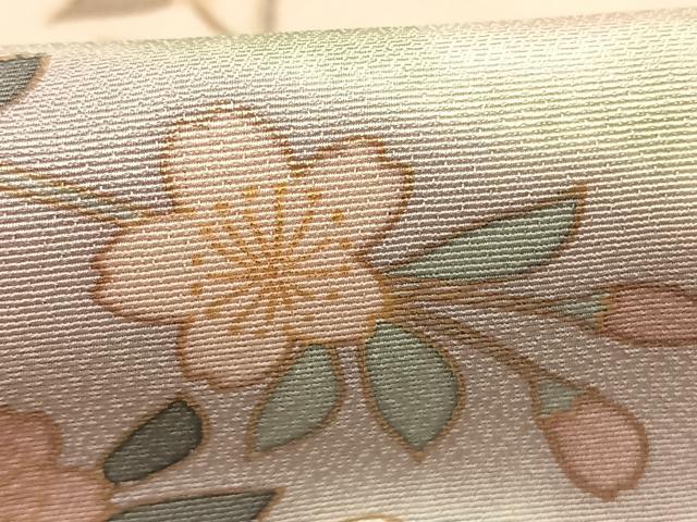 平和屋着物●訪問着　絞り　辻が花　松竹梅　金彩　正絹　逸品　AABM4183fy
