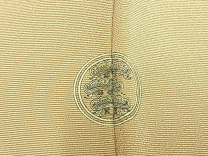 平和屋着物●訪問着　絞り　辻が花　松竹梅　金彩　正絹　逸品　AABM4183fy