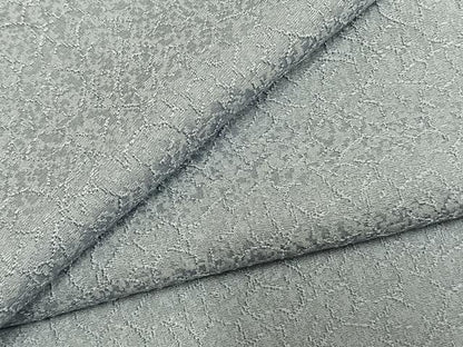 平和屋着物●上質な色無地　霞地紋　湊鼠色　正絹　逸品　AABM4195fy