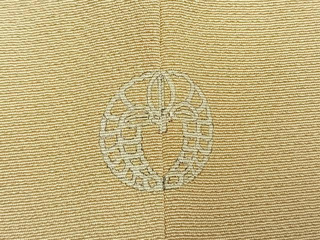 平和屋着物●訪問着　総刺繍　松葉　暈し染め　金糸　正絹　逸品　AABM4200fy