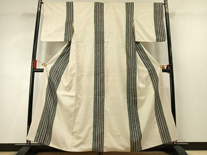 平和屋着物●上質な紬　花間道　正絹　逸品　AABM4201fy