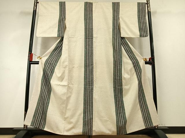 平和屋着物●上質な紬　花間道　正絹　逸品　AABM4201fy