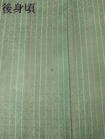 平和屋着物●訪問着　絞り　花間道　金彩　正絹　逸品　AABM4299ck