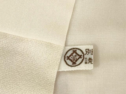 平和屋着物●紅型　振袖　風景花鳥文　暈し染め　松坂屋扱い　正絹　逸品　AABM4327ck