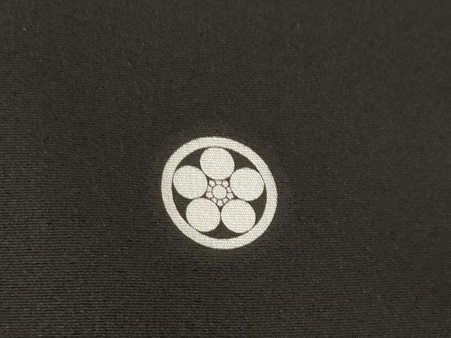 平和屋着物●中国三大刺繍　汕頭刺繍　スワトウ刺繍　総刺繍　黒留袖　向い鳥花文　金糸　ロング丈　正絹　逸品　AABM4351ck