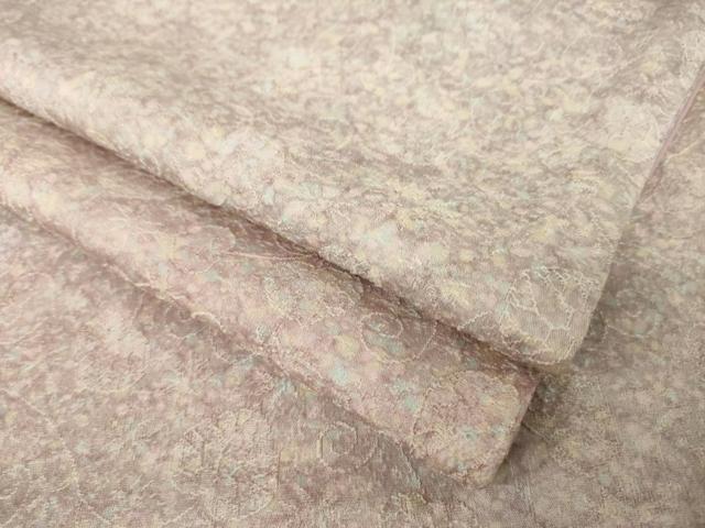 平和屋着物●上質な小紋　霞文　暈し染め　正絹　逸品　AABM4381ck