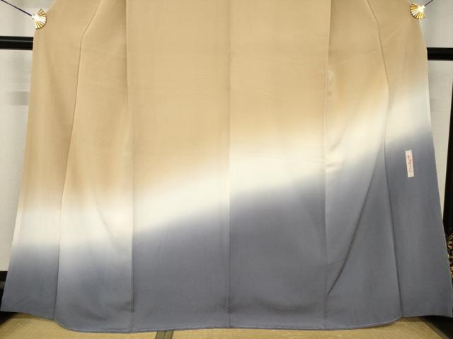 平和屋着物●世界的人形師　辻村寿三郎　ジュサブロー　色留訪問着　霞文　暈し染め　西武百貨店扱い　正絹　逸品　未使用　AABM4392ck