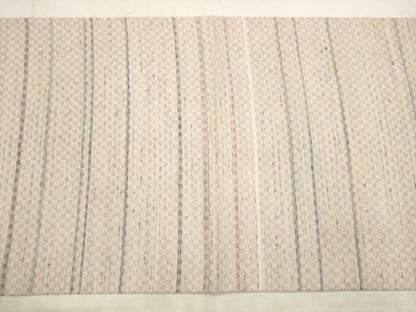 平和屋着物●太鼓柄袋帯　ぜんまい紬　横段文　正絹　逸品　AABM4672pf