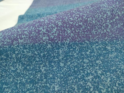 平和屋着物●全通柄袋帯　紬地　横段霞文　正絹　逸品　AABM4719pf