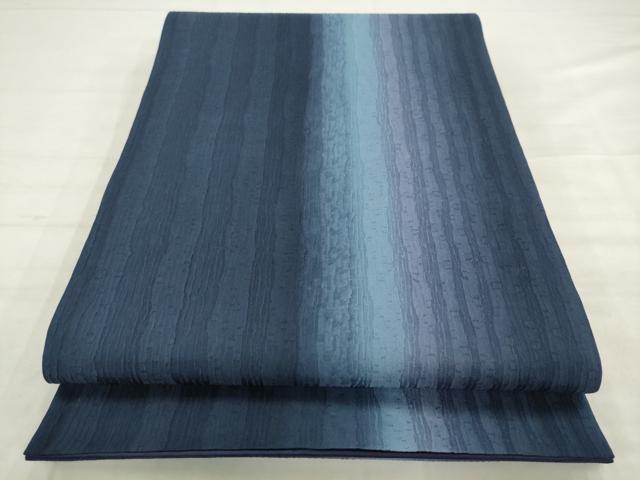 平和屋着物●西陣　老舗　渡文謹製　手織　全通柄袋帯　霞文　正絹　逸品　AABM4733pf