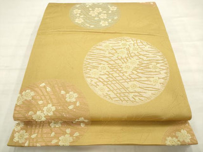 平和屋着物●六通柄京袋帯　舞桜文　AABM4739pf