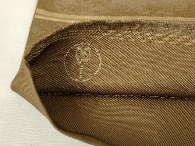 平和屋着物●西陣　川島織物　六通柄　本袋帯　幾何学文様　正絹　逸品　AABM4867pf