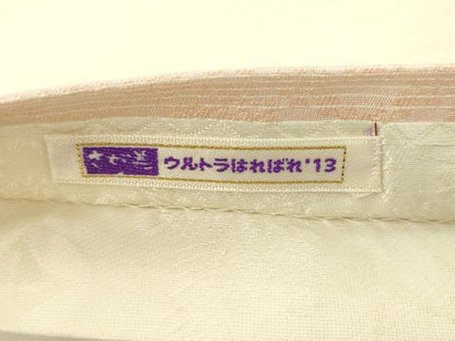 平和屋着物●六通柄袋帯　唐織　横段花丸文　さが美扱い　正絹　逸品　AABM4887pf