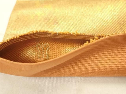 平和屋着物●西陣　川島織物　六通柄　本袋帯　花菱文　金糸　正絹　逸品　AABM4902pf
