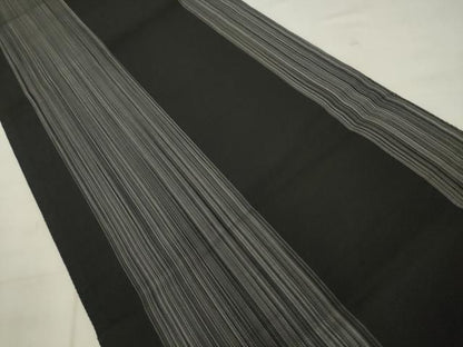 平和屋着物●両面六通柄袋帯　金唐革　ペイズリー　正絹　逸品　AABM4928pf
