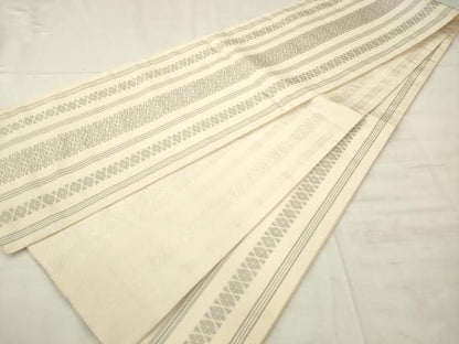 平和屋着物●本場筑前博多織　両面全通柄袋帯　献上　正絹　逸品　AABM4935pf