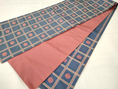 平和屋着物●六通柄京袋帯　鳳凰文　正絹　逸品　AABM4968pf