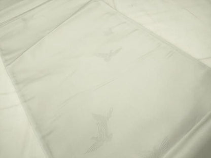 平和屋着物●染色作家　斉藤三才　両面太鼓柄袋帯　霞文　三才鳥　正絹　逸品　AABM4989pf