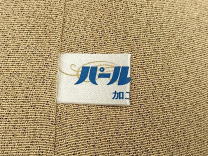 平和屋着物●訪問着　笹竹文　金彩　正絹　逸品　AABM5046ph
