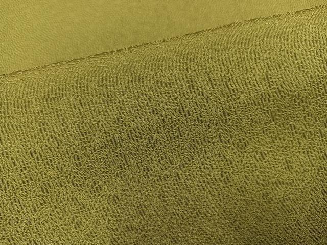 平和屋着物●上質な色無地　吉祥地紋　梅幸茶色　さが美扱い　正絹　逸品　未使用　AABM5068ph