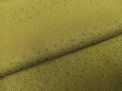 平和屋着物●上質な色無地　吉祥地紋　梅幸茶色　さが美扱い　正絹　逸品　未使用　AABM5068ph
