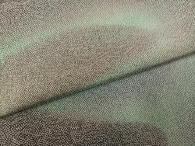 平和屋着物●訪問着　作家物　流水文　暈し染め　正絹　逸品　未使用　AABM5077ph