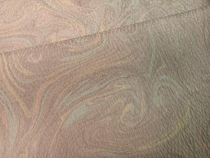 平和屋着物●上質な小紋　墨流し文様　暈し染め　正絹　逸品　AABM5091ph