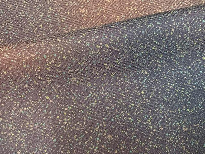 平和屋着物●上質な小紋　霞文　暈し染め　正絹　逸品　AABM5093ph