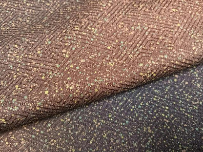 平和屋着物●上質な小紋　霞文　暈し染め　正絹　逸品　AABM5093ph