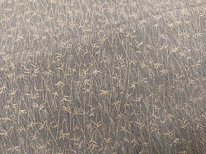 平和屋着物●上質な小紋　草花文　正絹　逸品　AABM5121ph