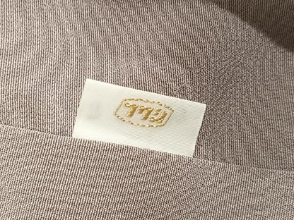 平和屋着物●中国三大刺繍　汕頭刺繍　スワトウ刺繍　訪問着　花唐草文　金彩　正絹　逸品　AABM5160ph