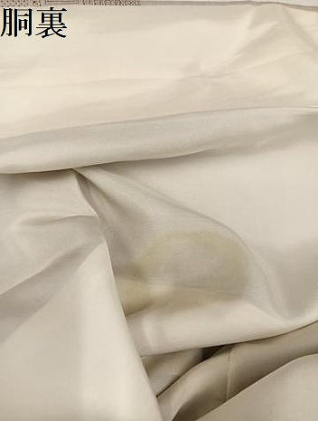 平和屋着物●結城紬　100亀甲　飛び亀甲　舞花文　正絹　逸品　AABM5176ph