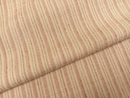 平和屋着物●上質な紬　間道　正絹　逸品　AABM5194ph