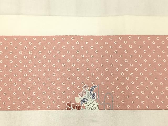 平和屋着物◎九寸名古屋帯　辻が花　AABM5255bw