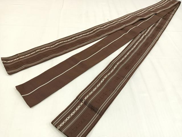 平和屋着物◎男性　博多織　角帯　献上　AABM5377bw
