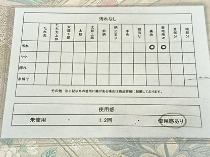 平和屋着物◎六通柄袋帯　唐織　草花文　金銀糸　正絹　逸品　AABM5382bw