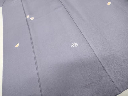 平和屋着物●東ちづる　小紋　成り物　苺　葡萄　檸檬　正絹　逸品　AABM5475cs