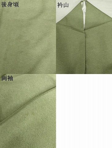 平和屋着物●江戸小紋　彫士：住田双光・染士：服部光擴　極小鮫小紋柄　正絹　逸品　AABM5487cs