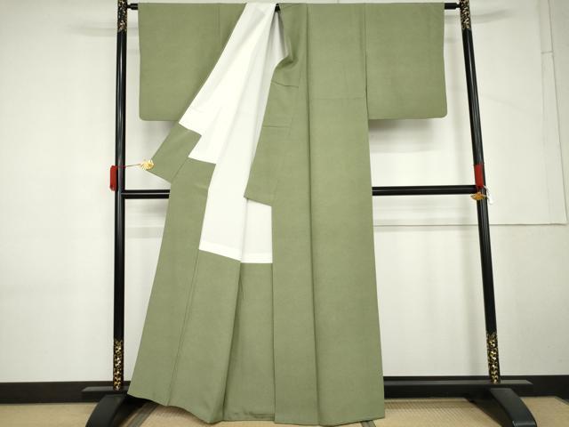 平和屋着物●江戸小紋　彫士：住田双光・染士：服部光擴　極小鮫小紋柄　正絹　逸品　AABM5487cs
