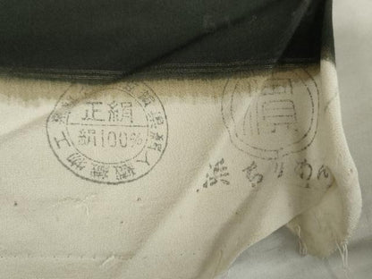 平和屋着物●豪華黒留袖　友禅　蜀江花文　浜ちりめん　仮絵羽　正絹　逸品　未使用　AABM5546cs