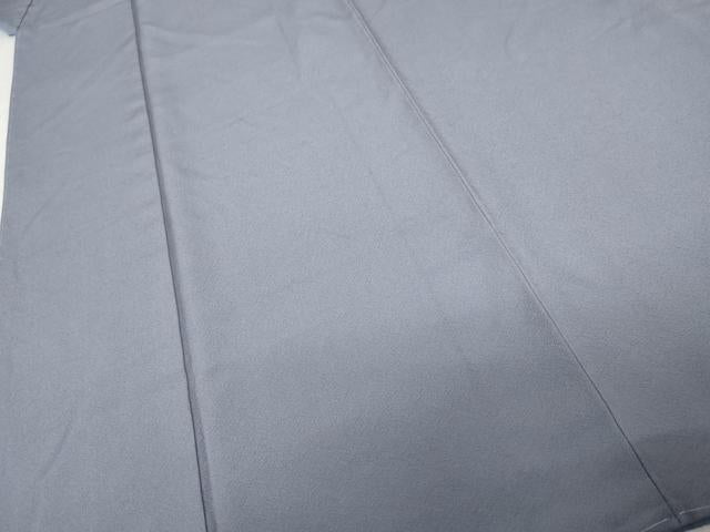 平和屋着物●上質な色無地　無地紫色　小田急百貨店扱い　正絹　逸品　未使用　AABM5553cs