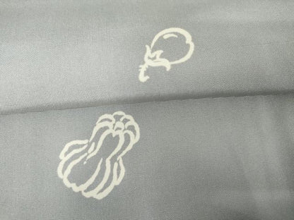 平和屋着物●上質な小紋　成り物　正絹　逸品　AABM5561cs