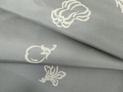 平和屋着物●上質な小紋　成り物　正絹　逸品　AABM5561cs