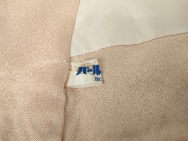 平和屋着物●訪問着　絞り　草花文　金彩　ロング丈　正絹　逸品　AABM5567cs