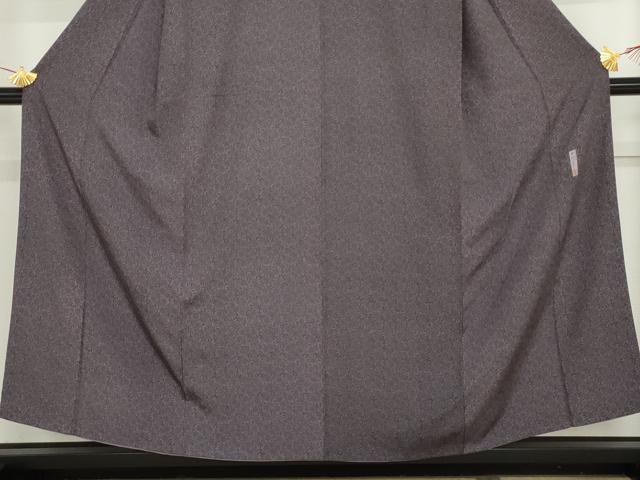 平和屋着物●重要無形文化財　人間国宝　中村勇二郎　江戸小紋　古代菊　正絹　逸品　AABM5573cs